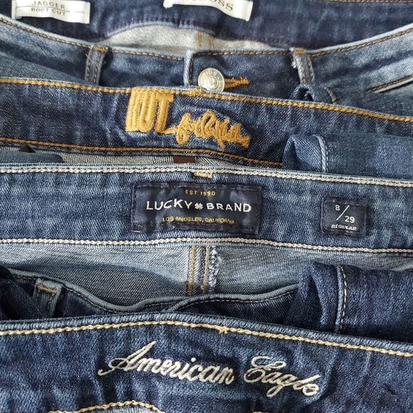 YOUR FAVORITE NAME BRANDS Premium Denim. 100s of Jeans Sz 00-18 - Picture 4 of 7